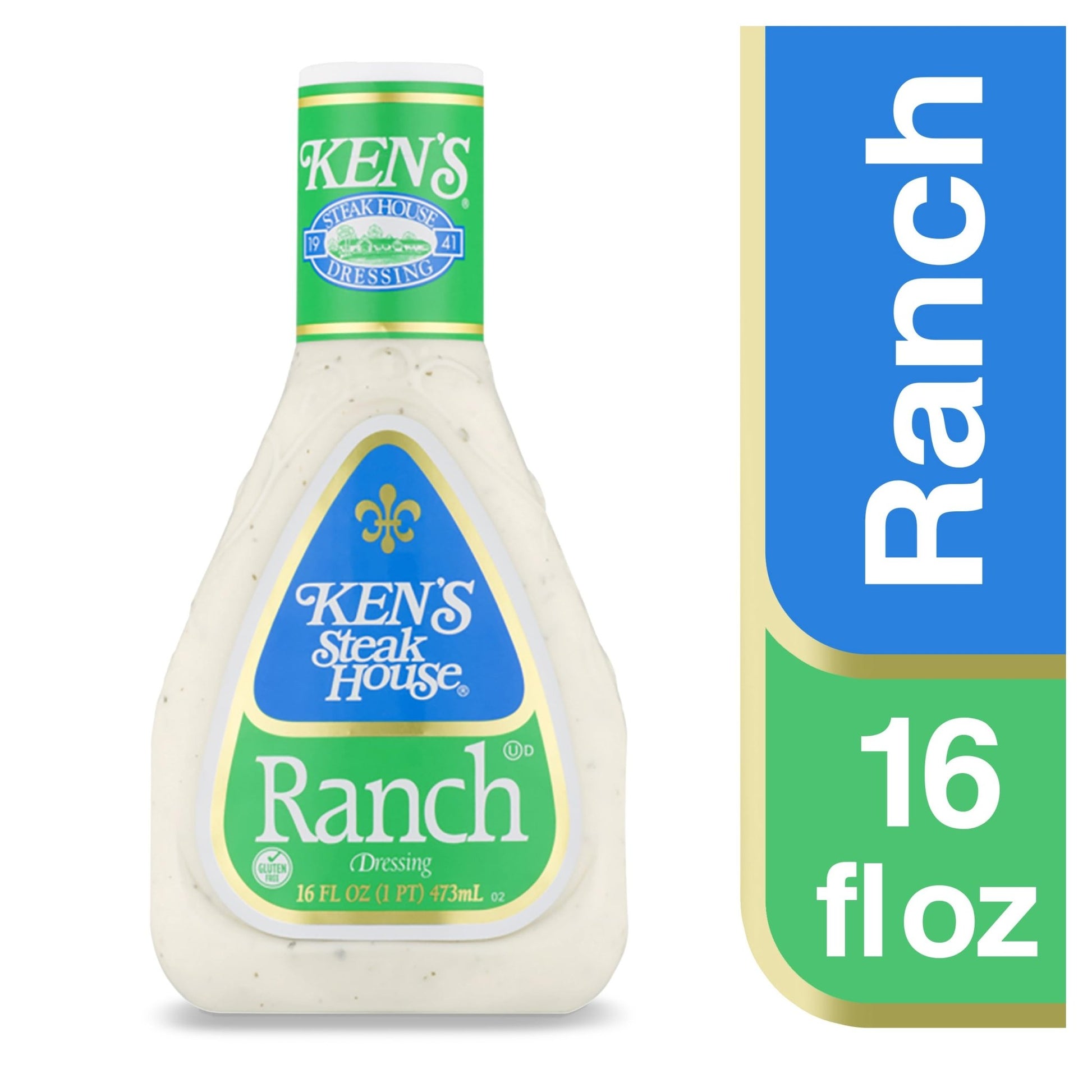 Ken's Steak House Ranch Salad Dressing 16 fl oz, pack of 2 - Ultimate Online Deals