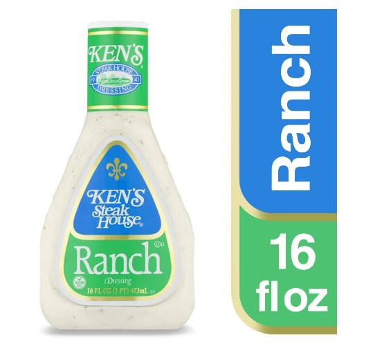 Ken's Steak House Ranch Salad Dressing 16 fl oz, pack of 6 - Ultimate Online Deals