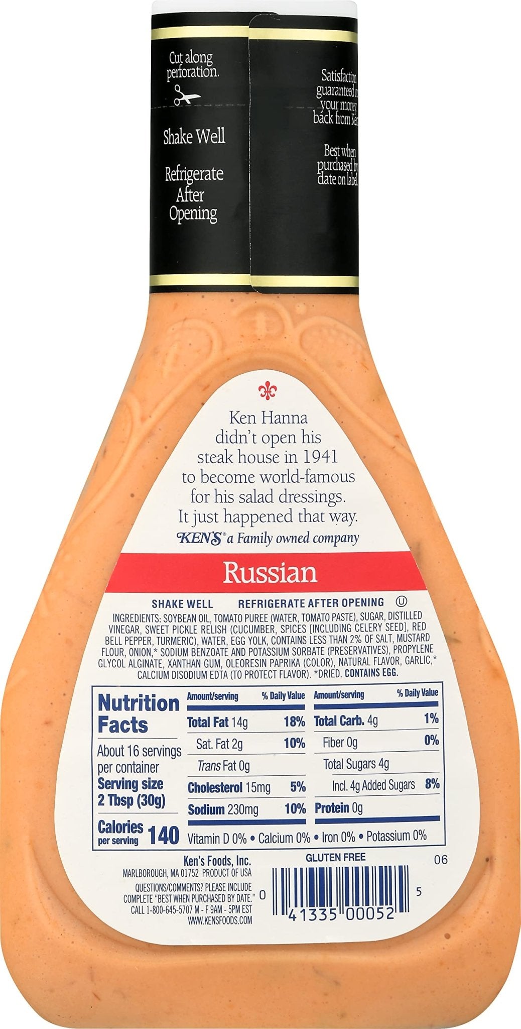 Ken's Steak House Russian Dressing - Ultimate Online Deals