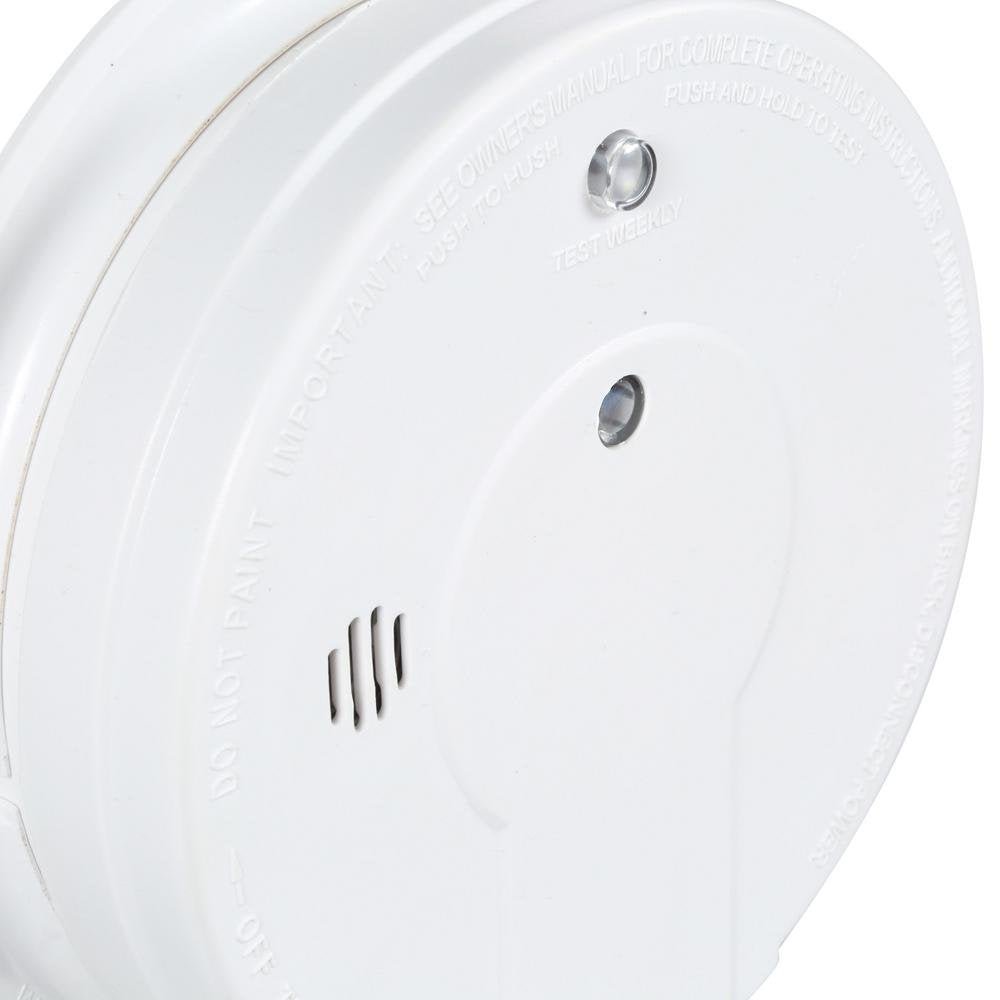 Kidde i12040 120V AC Wire - In Smoke Alarm with Battery Backup and Smart Hush - Ultimate Online Deals