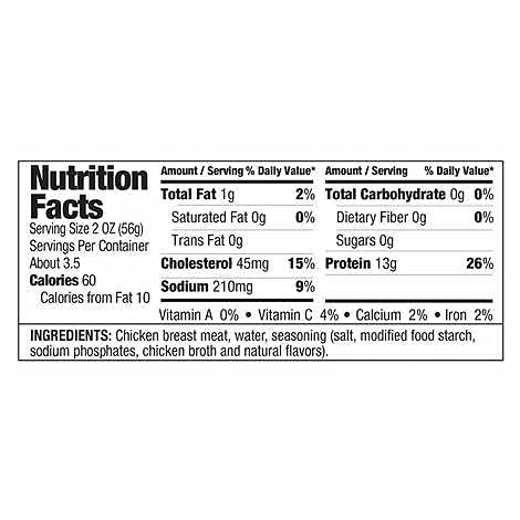 Kirkland Chicken Breast in Water 12.5 oz. cans - 6 count - Premium Chunk - Great for chicken salad, quesadillas, soups, and casseroles - Ultimate Online Deals