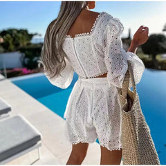 Lace Summer Beach Set