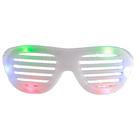 LED Hip Hop Shutter Shades Sunglasses Multicolor - Ultimate Online Deals