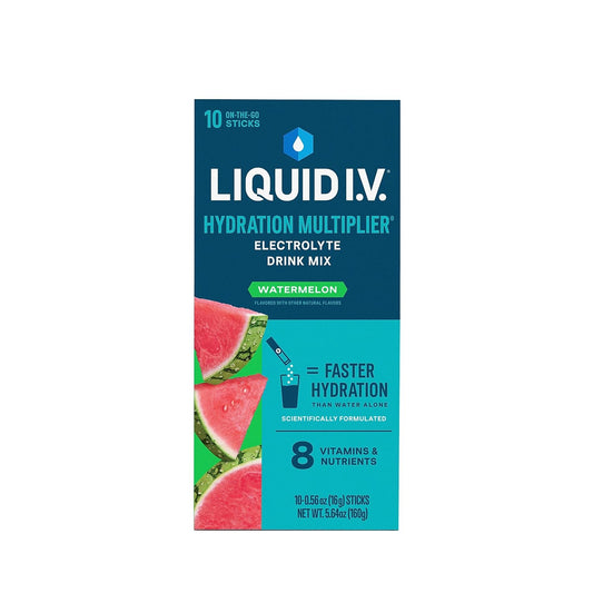 LIQUID IV Strawberry Hydration Electrolyte 10 Count, 0.56 OZ - Ultimate Online Deals