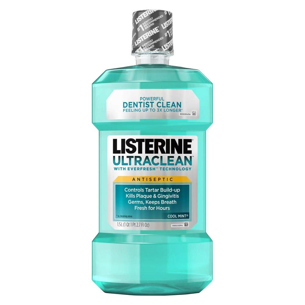 LISTERINE M/W ULTRACLEAN MINT 1.5 LTR - Ultimate Online Deals