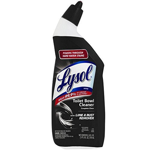 Lysol Toilet Bowl Cleaner with Lime and Rust Remover, 24 Ounce (Pack of 2) - Ultimate Online Deals