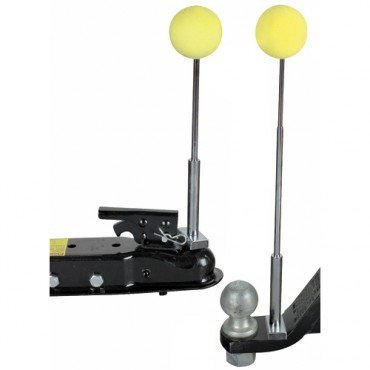 Magnetic Trailer Alignment Kit with Chrome Plated Telescoping Rods - Ultimate Online Deals