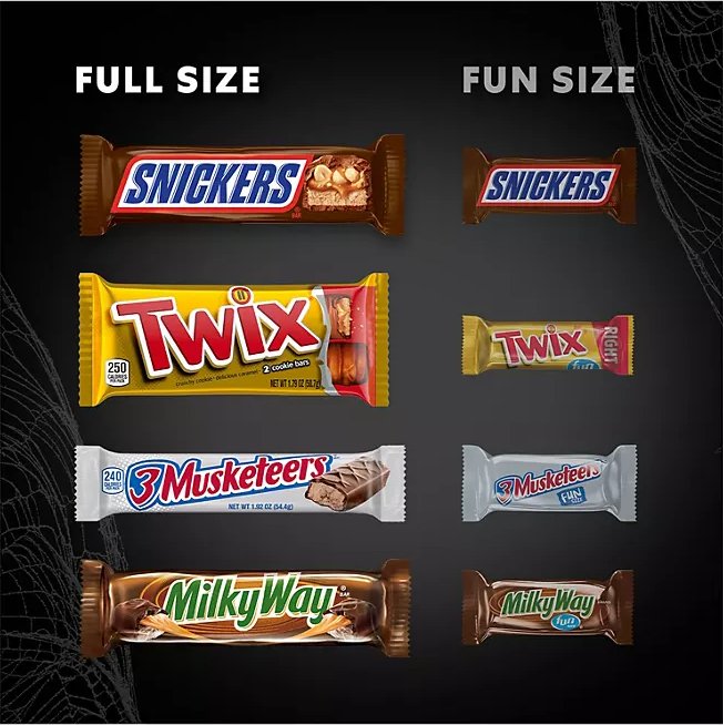 Mars Chocolate Favorites Variety Mix, Full - Size Candy Bars, 24 Count - Ultimate Online Deals