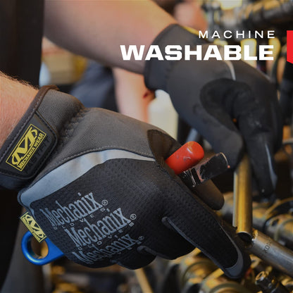 Mechanix Wear: FastFit Work Glove with Elastic Cuff for Secure Fit, Performance Gloves for Multi - purpose Use - Ultimate Online Deals