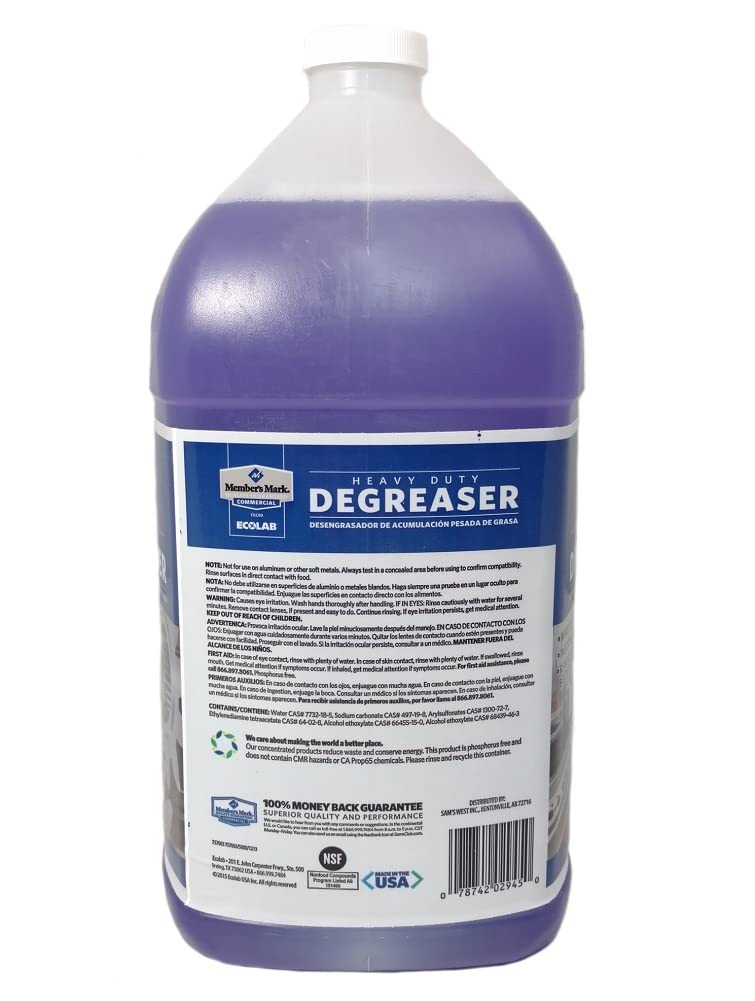 Member's Mark Heavy Duty Degreaser Net Wt (127.8 Fl Oz), - Ultimate Online Deals