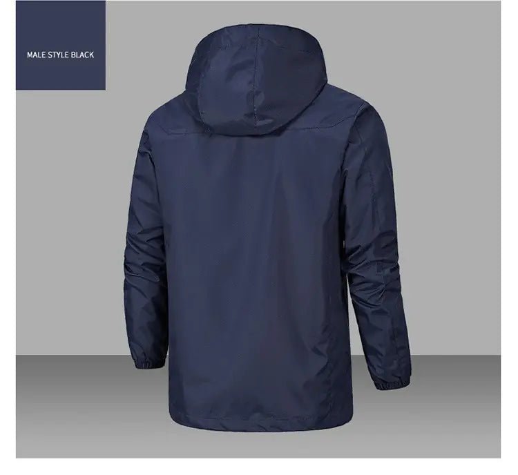 Men's Waterproof Windbreaker Jacket - Ultimate Online Deals