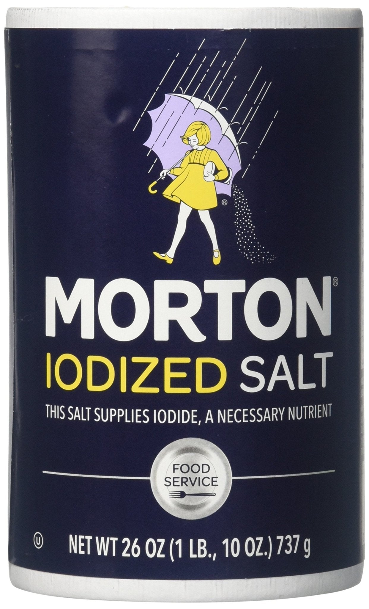 Morton, Iodized Salt, 737 Grams(gm) - Ultimate Online Deals