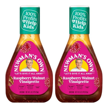 Newman's Own Raspberry Dressing - 16 oz - 2 pk - Ultimate Online Deals