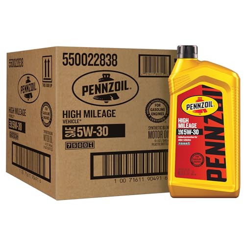 Pennzoil High Mileage Motor Oil - Ultimate Online Deals