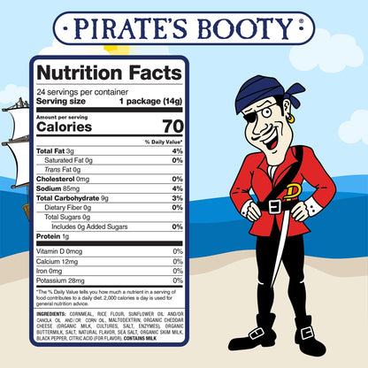 Pirate's Booty Aged White Cheddar Cheese Puffs - Ultimate Online Deals