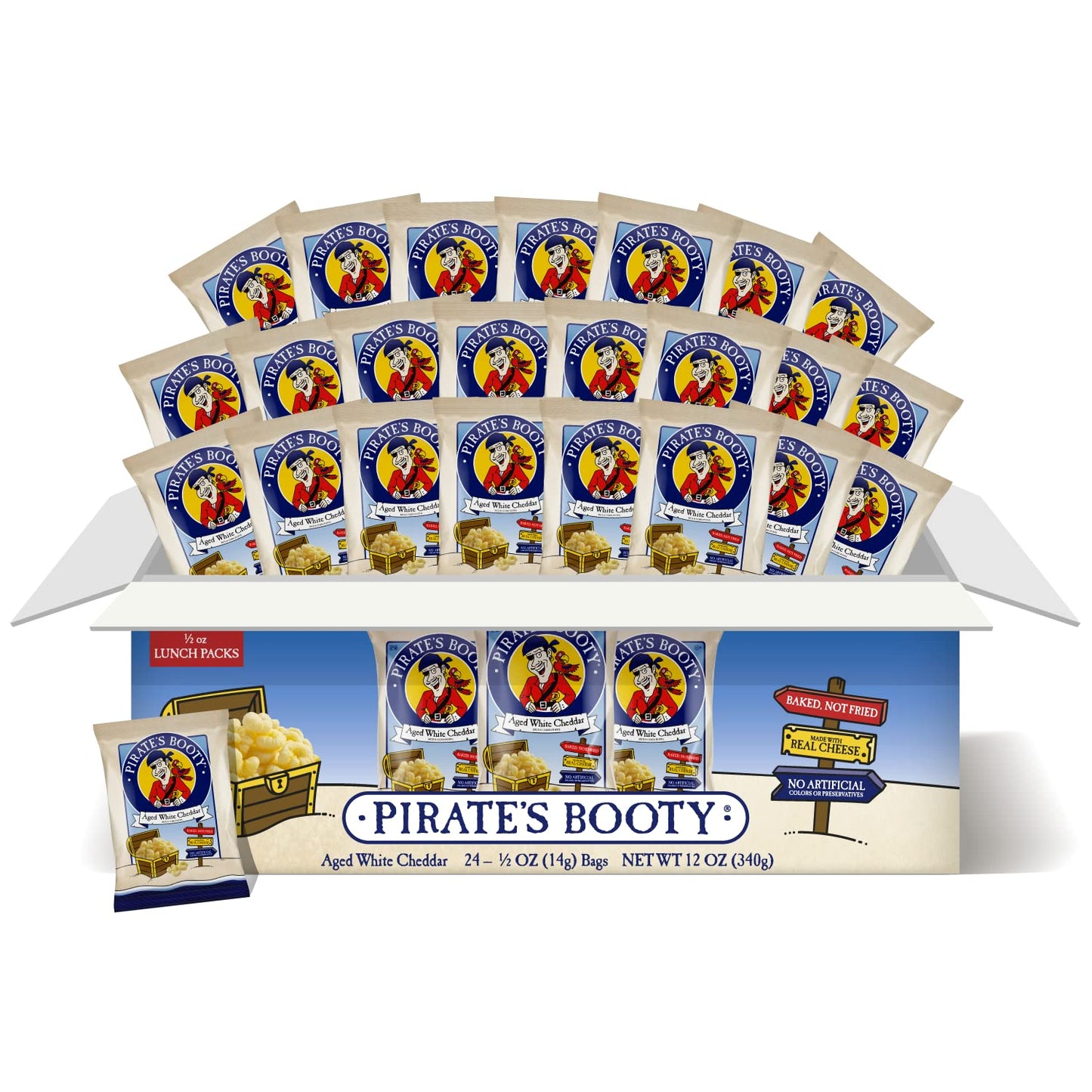 Pirate's Booty Aged White Cheddar Cheese Puffs - Ultimate Online Deals