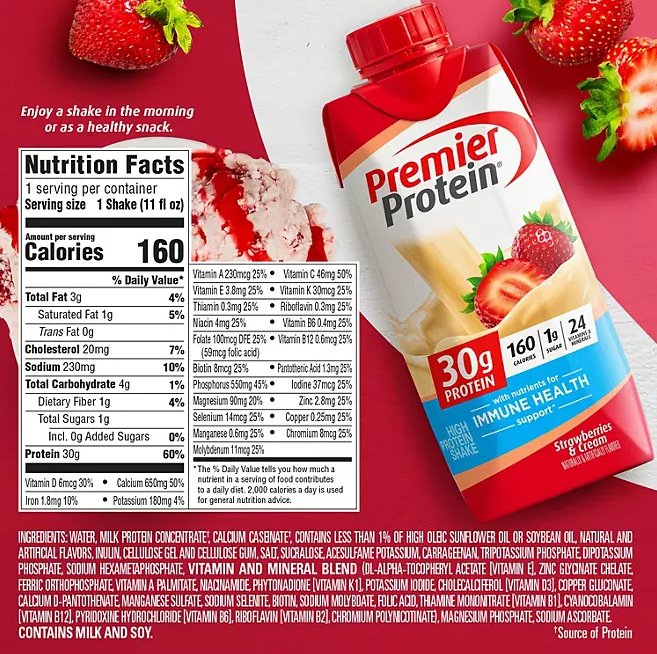 Premier Protein 30g High Protein Shake, 11 fl. oz. - Ultimate Online Deals