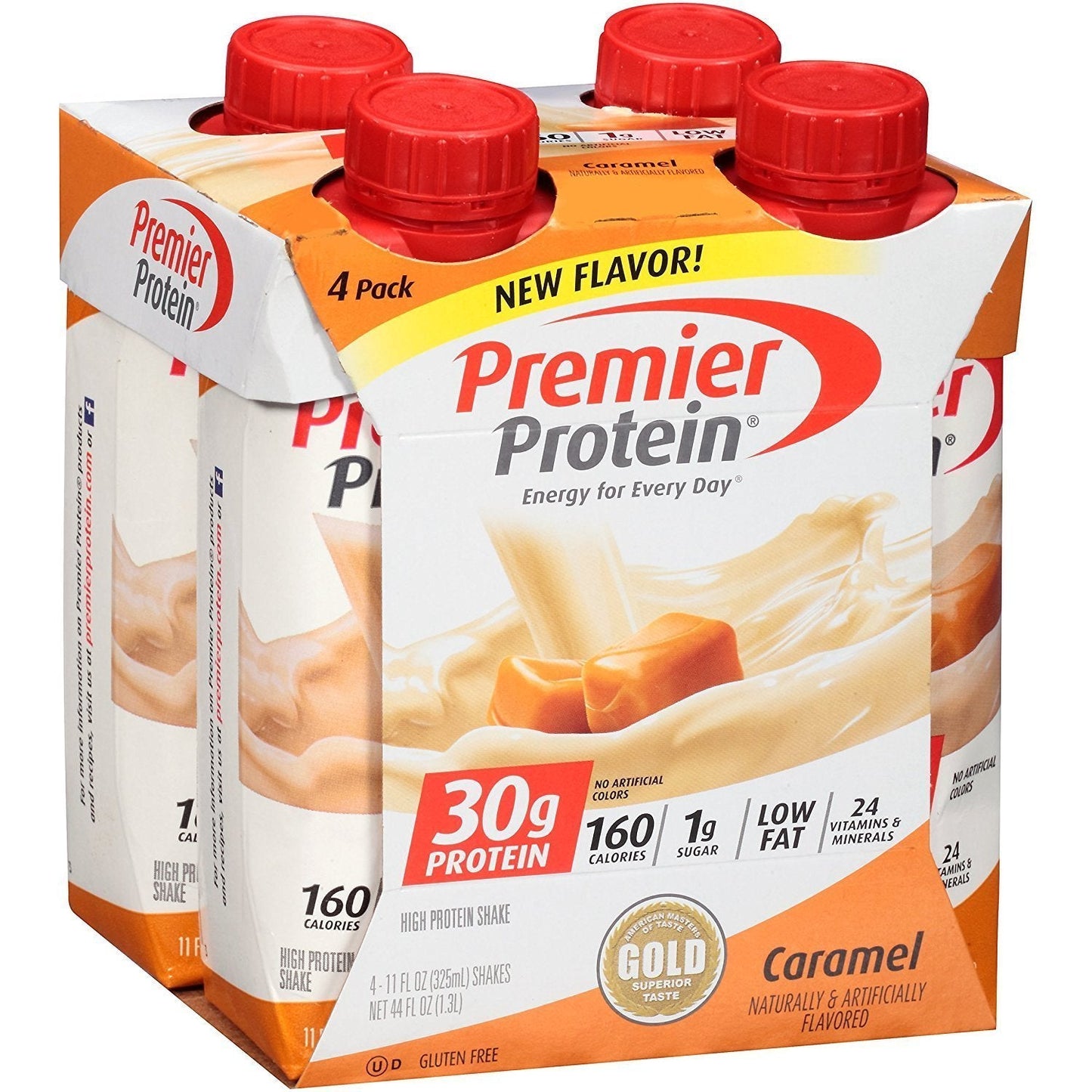 Premier Protein 30g Protein Shakes, Caramel, 11 Fluid Ounces, 8 Count - Ultimate Online Deals