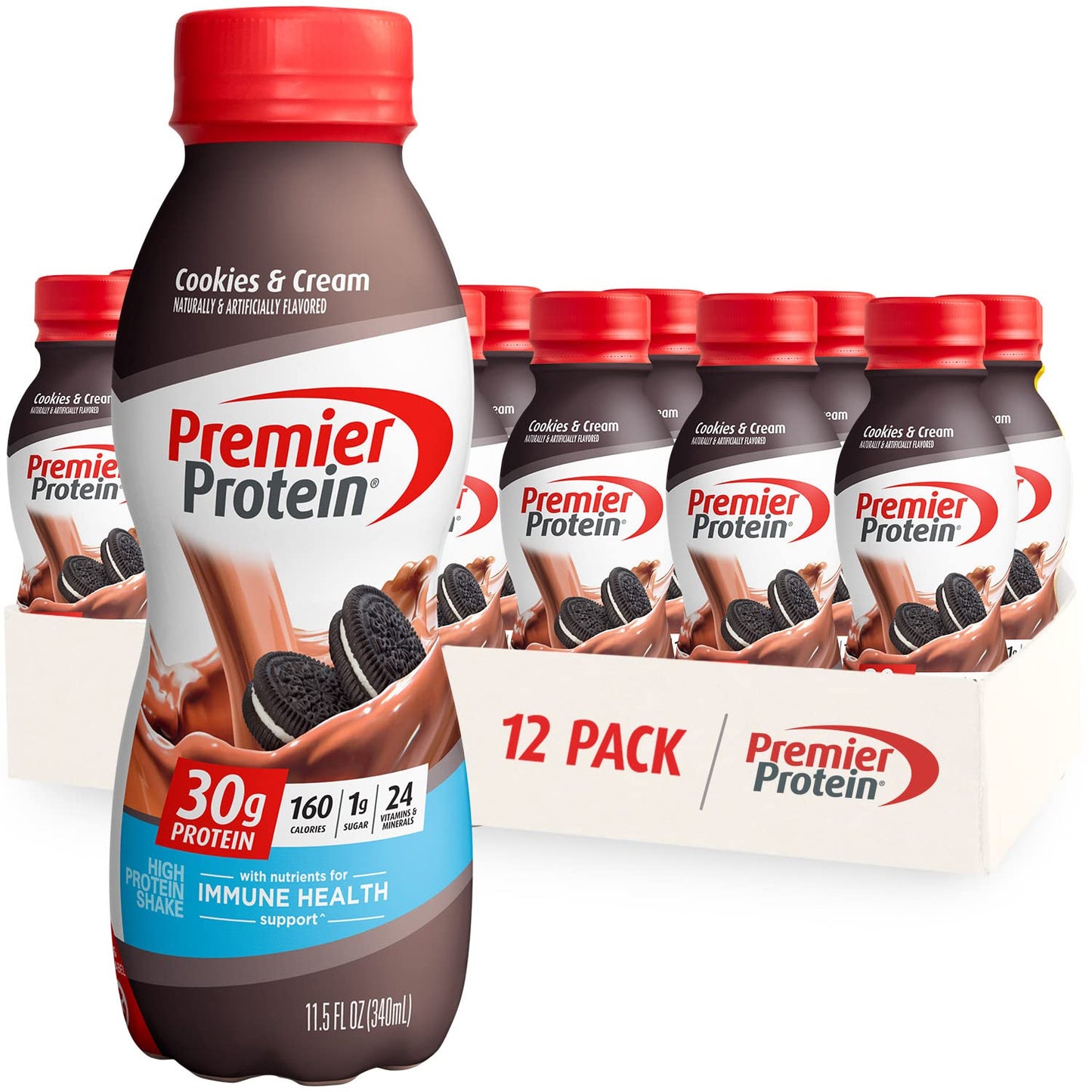 Premier Protein Shake, 30g Protein, 1g Sugar, 24 Vitamins & Minerals, 11.5 fl oz - Ultimate Online Deals