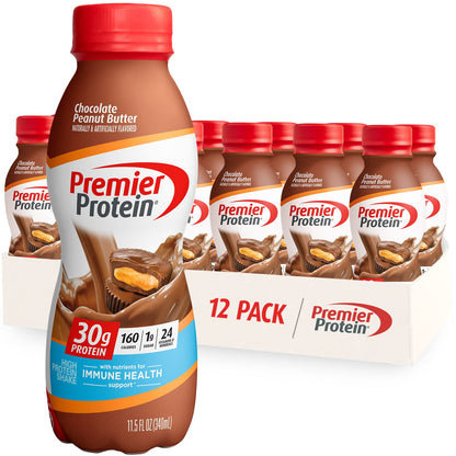 Premier Protein Shake, 30g Protein, 1g Sugar, 24 Vitamins & Minerals, 11.5 fl oz - Ultimate Online Deals