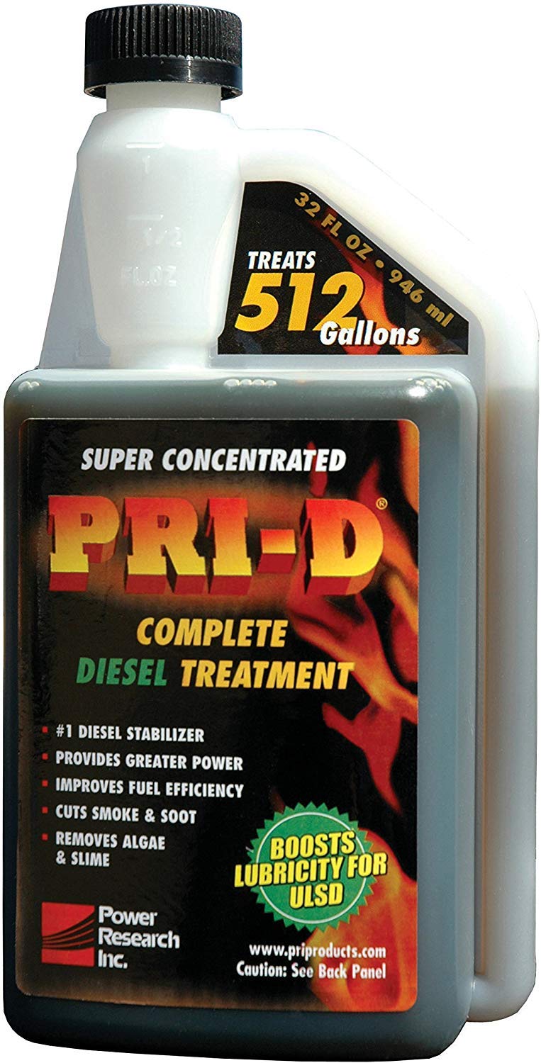 PRI - D Fuel Stabilizer - Lubricity Stability Complete Diesel Treatment for All 2 and 4 Stroke ENGINES - 32Oz - 4 Pack - Ultimate Online Deals