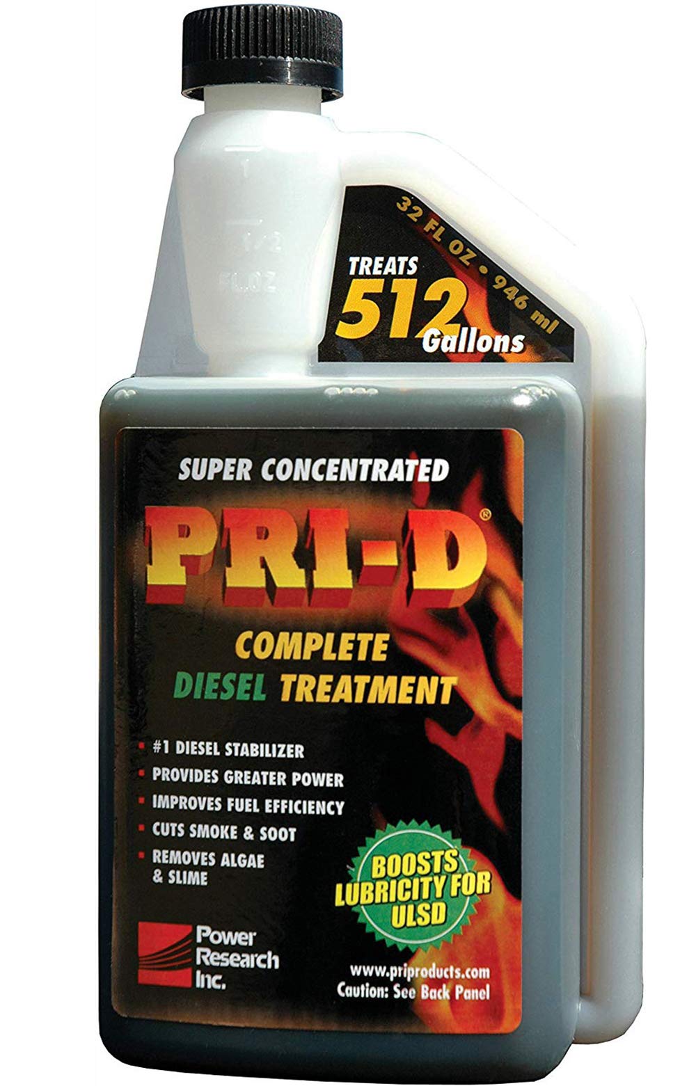 PRI - D Fuel Stabilizer - Lubricity Stability Complete Diesel Treatment for All 2 and 4 Stroke ENGINES - 32Oz - 4 Pack - Ultimate Online Deals