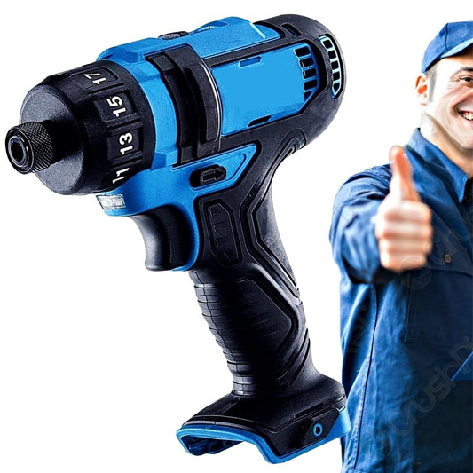 Professional 12V Cordless 1/4 in. Hex Compact Screwdriver by Hercules - Tool Only - Your go - to choice for driving fasteners on the jobsite - Ultimate Online Deals