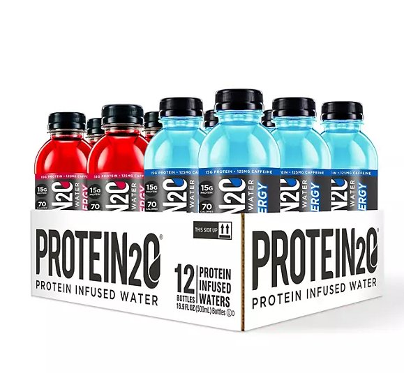 Protein2o + Energy Variety Pack, 16.9 fl. oz., 12 pk. - Ultimate Online Deals