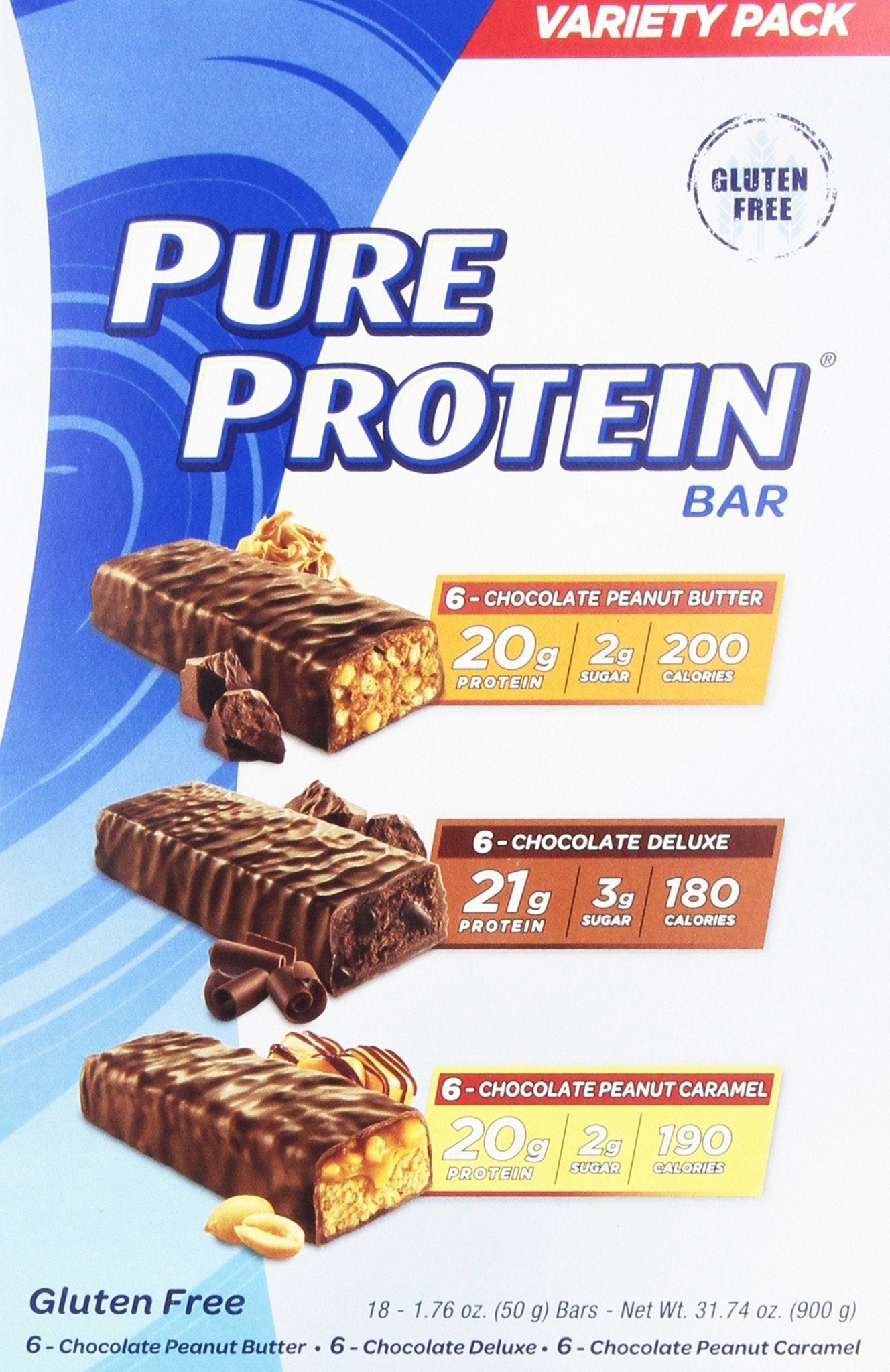 Pure Protein Bar 18 Piece Variety Pack - Ultimate Online Deals