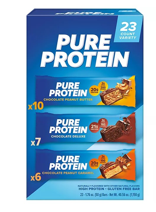 Pure Protein Bars Gluten Free, Chocolate Variety Pack - Ultimate Online Deals