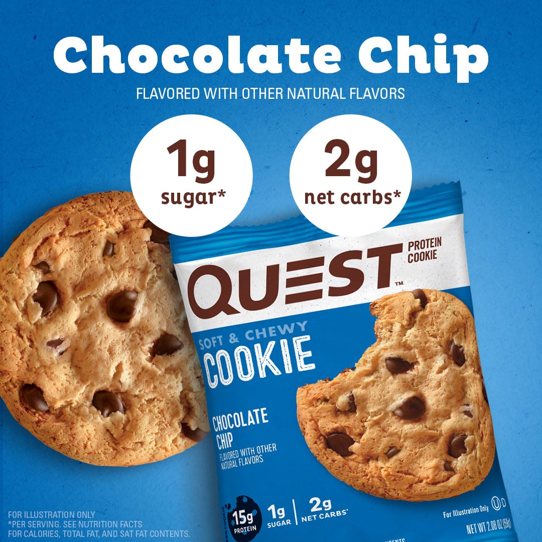 Quest Nutrition Protein Cookie Keto Friendly High Protein Low Carb - Ultimate Online Deals