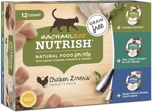 Rachael Ray Nutrish Wet Cat Food, 2.8 Ounce Cups, Grain Free - Ultimate Online Deals