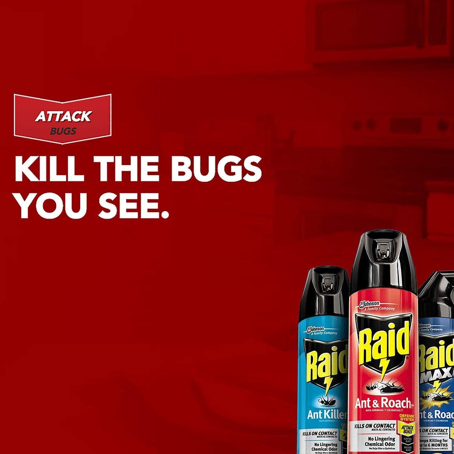 Raid Ant & Roach Killer Defense System, Outdoor Fresh Scent 17.5 Ounce (Pack of 12) - Ultimate Online Deals