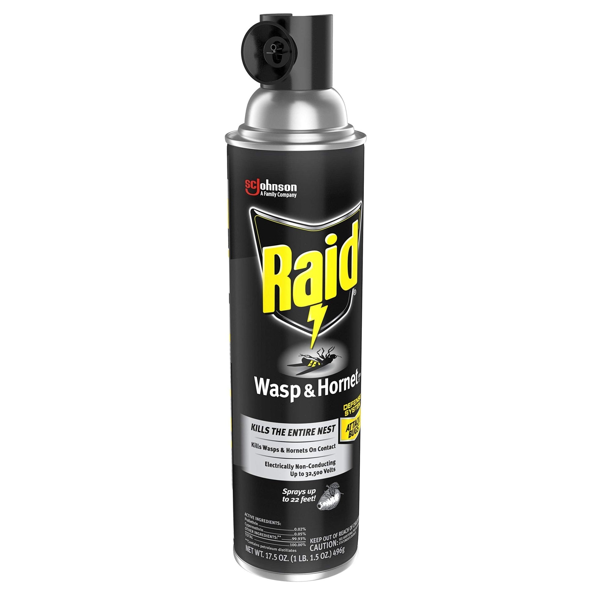 Raid Wasp and Hornet, 17.5 Oz - Ultimate Online Deals