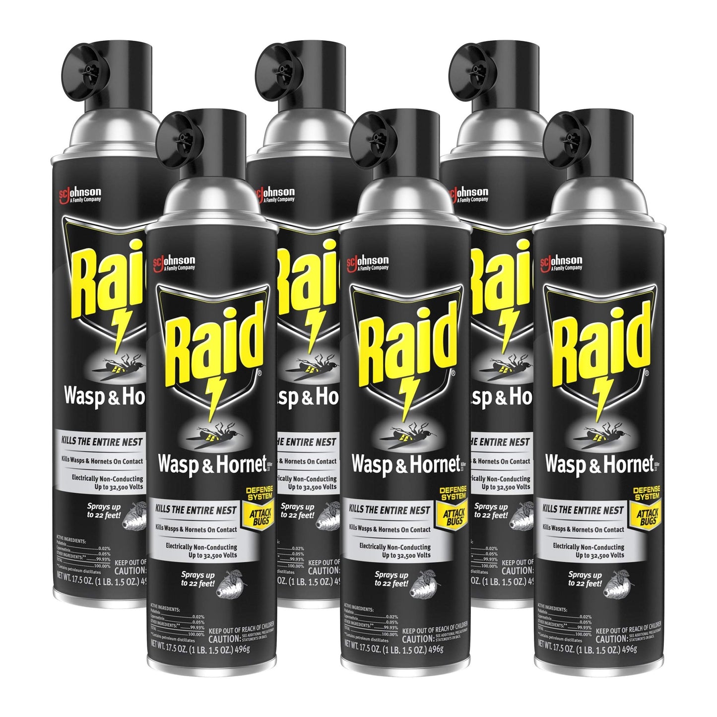 Raid Wasp and Hornet, 17.5 Oz - Ultimate Online Deals