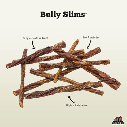 Redbarn Bully Slims for Dogs. Natural, Grain - Free, Highly Palatable, Highly Digestible Dental Chews Sourced from Free - Range, Grass - Fed Cattle - Ultimate Online Deals