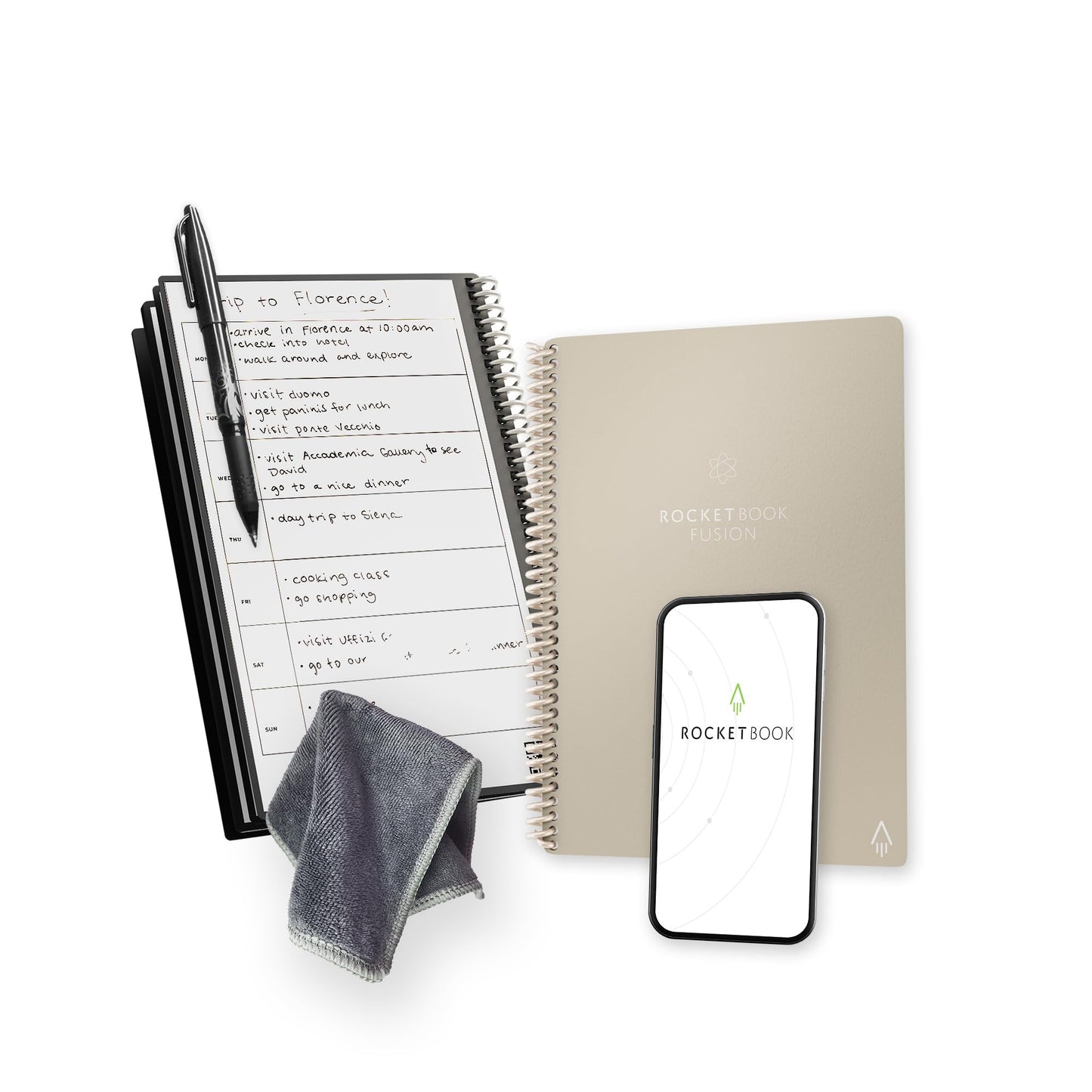 Rocketbook Fusion Reusable Undated Productivity Planner - Ultimate Online Deals