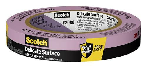 Scotch Delicate Surface Painter's Tape, Purple, Masking Tape Protects Delicate Surfaces and Removes Easily, Multi - Surface Painting Tape for Indoor Use - Ultimate Online Deals