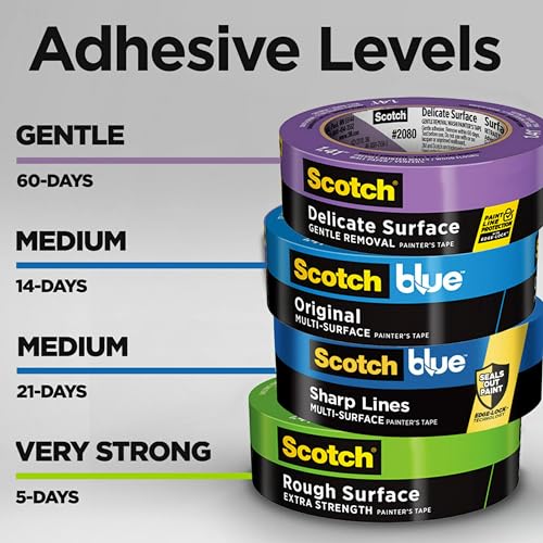 Scotch Delicate Surface Painter's Tape, Purple, Masking Tape Protects Delicate Surfaces and Removes Easily, Multi - Surface Painting Tape for Indoor Use - Ultimate Online Deals