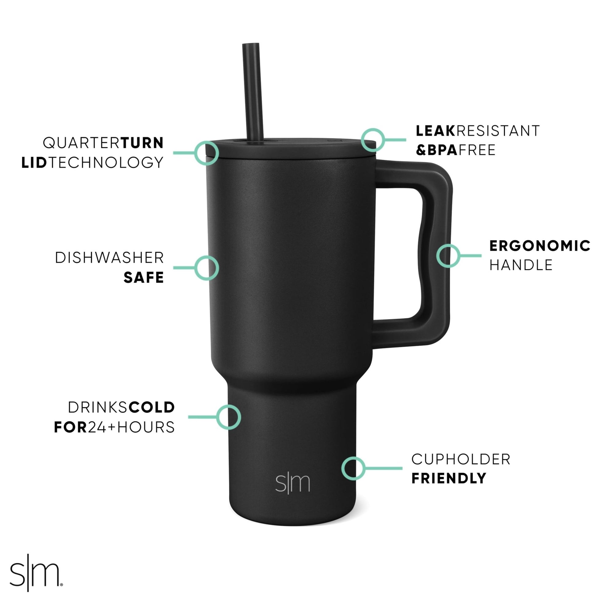 Simple Modern Trek Insulated Travel Tumbler with Handle - Ultimate Online Deals