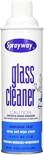 Sprayway Glass Cleaner, SW - 050, Ammonia Free, 19 oz Can (2 Pack) - Ultimate Online Deals