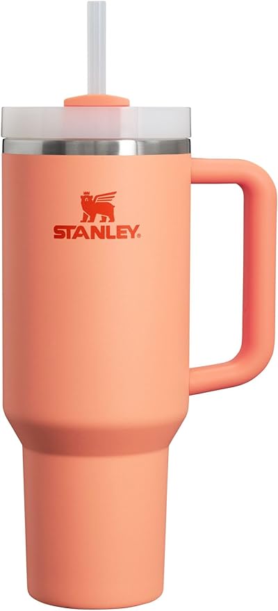 Stanley Quencher H2.0 FlowState Stainless Steel Vacuum Insulated Tumbler with Lid and Straw for Water, Iced Tea or Coffee, Smoothie and More, 40oz - Ultimate Online Deals