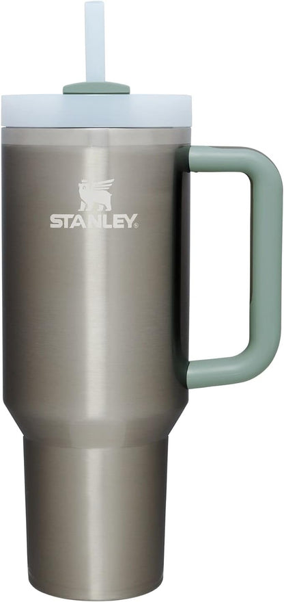 Stanley Quencher H2.0 FlowState Stainless Steel Vacuum Insulated Tumbler with Lid and Straw for Water, Iced Tea or Coffee, Smoothie and More, 40oz - Ultimate Online Deals