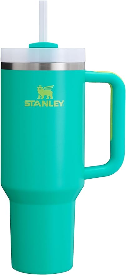 Stanley Quencher H2.0 FlowState Stainless Steel Vacuum Insulated Tumbler with Lid and Straw for Water, Iced Tea or Coffee, Smoothie and More, 40oz - Ultimate Online Deals