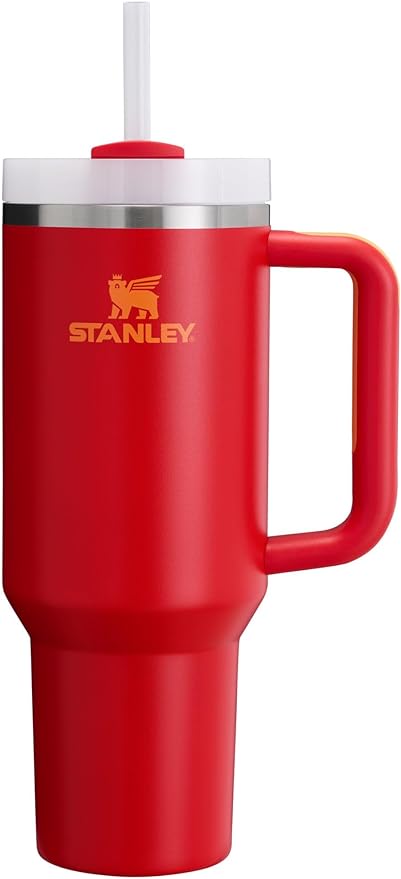 Stanley Quencher H2.0 FlowState Stainless Steel Vacuum Insulated Tumbler with Lid and Straw for Water, Iced Tea or Coffee, Smoothie and More, 40oz - Ultimate Online Deals