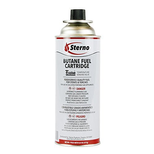 Sterno 50190 Butane Cooking Fuel, White - Ultimate Online Deals