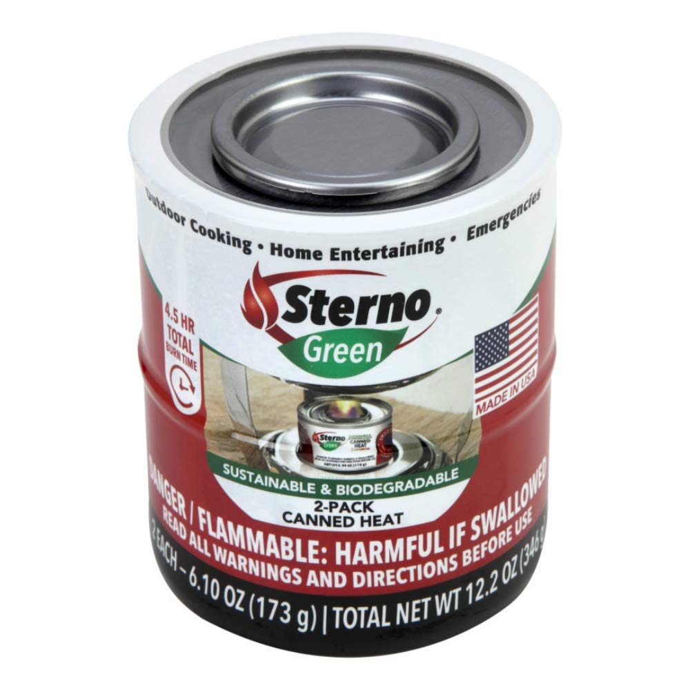 Sterno Group The 20366 2PK 7OZ Can Heat Fuel - Quantity 1 - Ultimate Online Deals