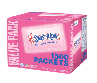 Sweet 'N Low Zero Calorie Sweetener - 1500 Packets - Ultimate Online Deals