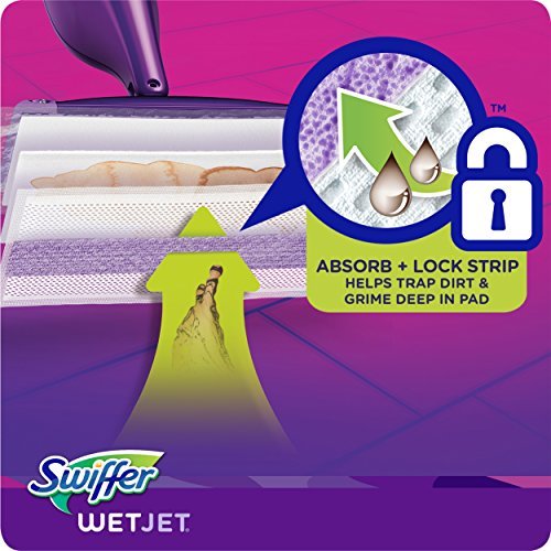 Swiffer WetJet Hardwood Floor Cleaner Spray Mop Pad Refill, Multi Surface, 24 Count - Ultimate Online Deals