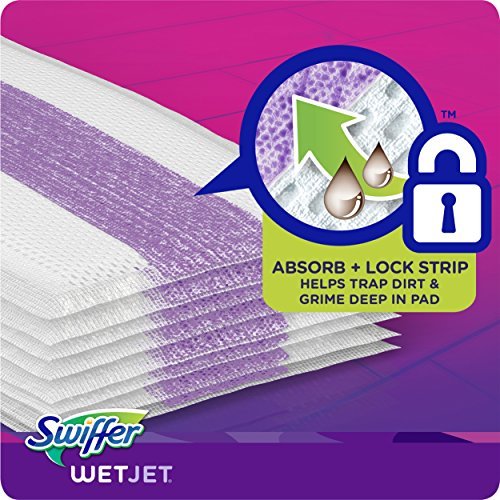 Swiffer WetJet Hardwood Floor Cleaner Spray Mop Pad Refill, Multi Surface, 24 Count - Ultimate Online Deals